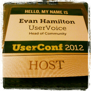 UserConf badge